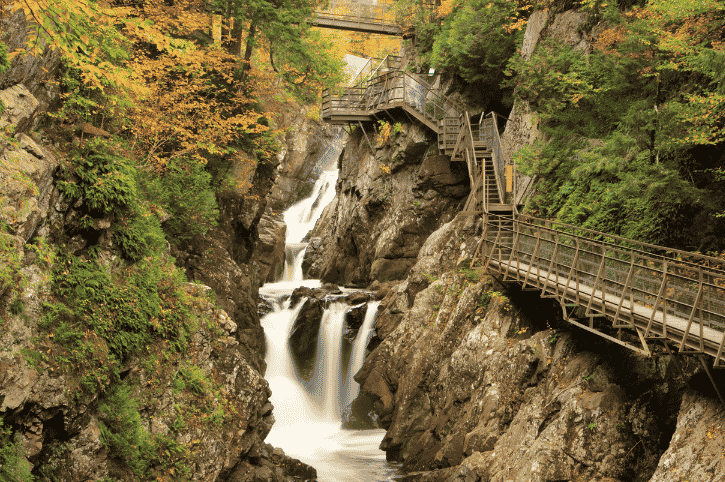 High Falls Gorge, Wilmington, Adirondack Mountains, New York