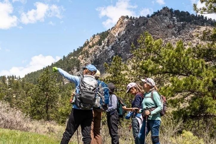 Hiking, Sylvan Dale Ranch, Colorado