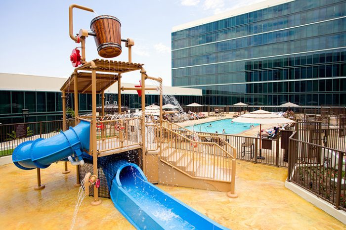 Hilton Anaheim Pool Area