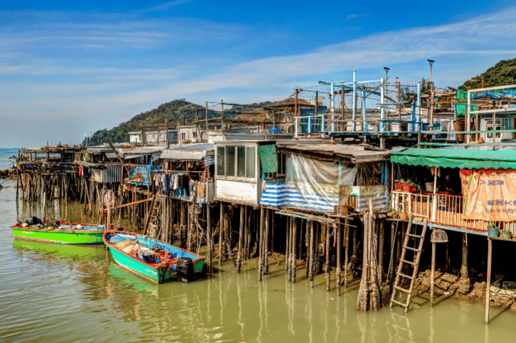 Hong Kong, Tai O fishing village, Lantau Island