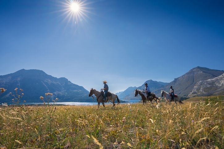 Horse Riding, Waterton Lakes National Park