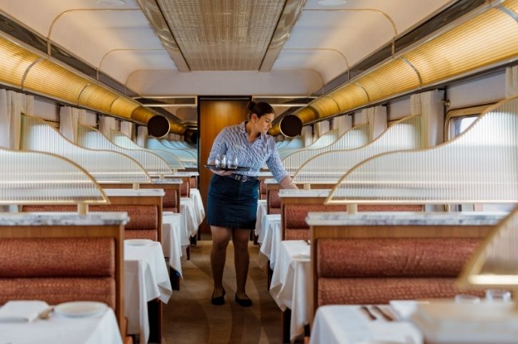 Indian Pacific, The Ghan, Gold Premium Dining