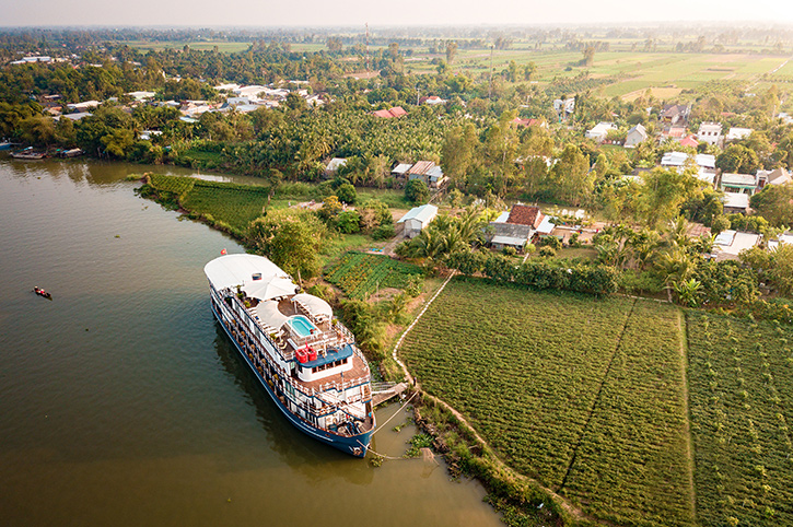 The Jayavarman, Mekong River