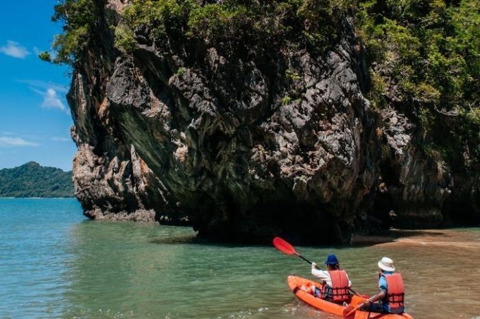 Kayaking near Koh Lanta, Krabi