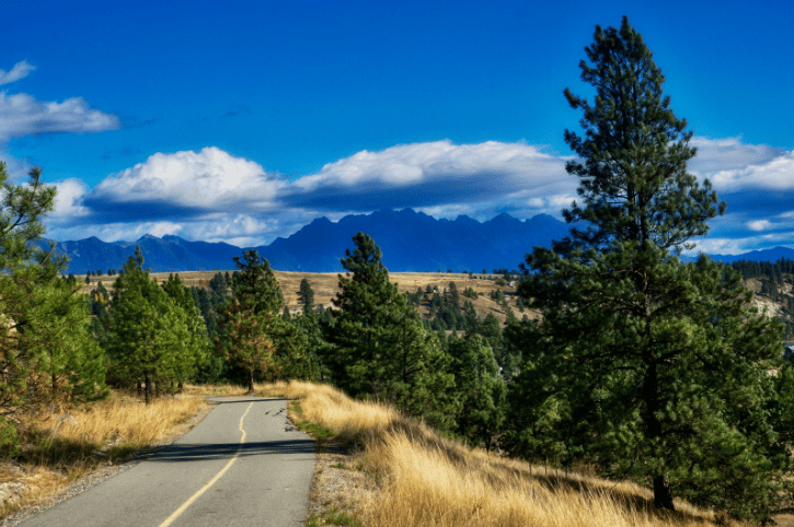 Hiking & Cycling Trails around Kimberley, British Columbia, Canada