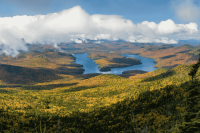 Lake Placid, from Whiteface Mountain