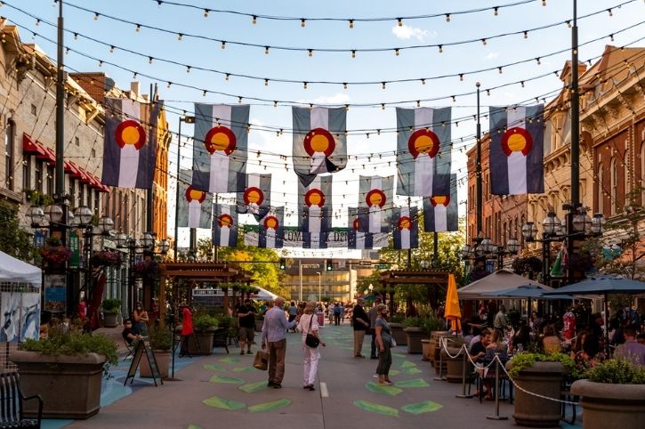 Larimer Square, Denver, Colorado