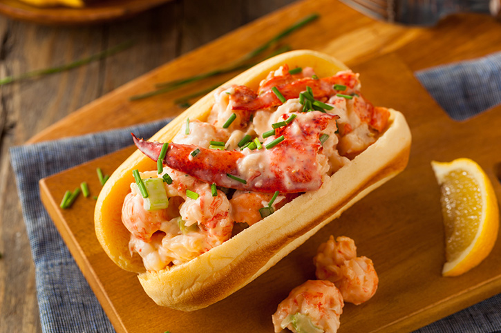 Lobster Roll, Fox Harb'r Resort, Nova Scotia