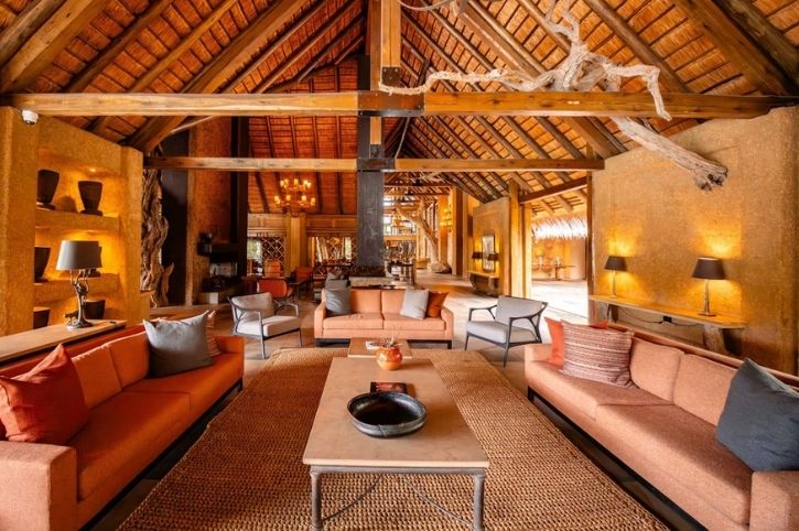 Lounge, Kapama River Lodge, Greater Kruger, South Africa