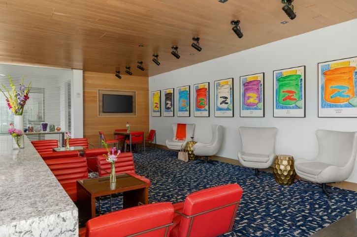 Lounge, The Art Hotel, Denver, Colorado
