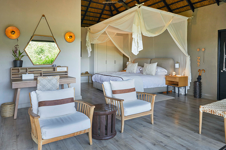 Interior, Luxury Room, River Losge, Lion Sands, South Africa