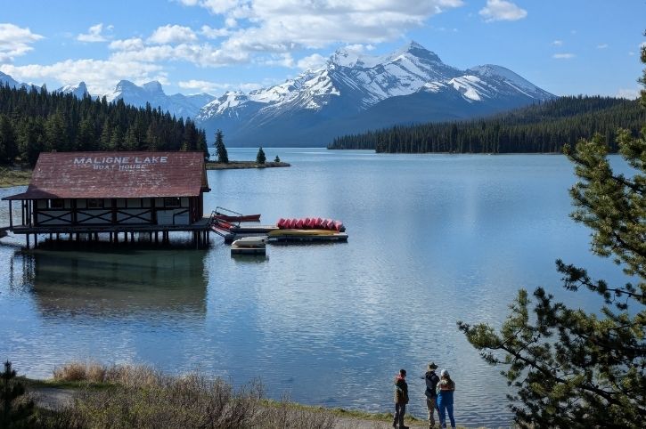 Maligne Lake Boat House