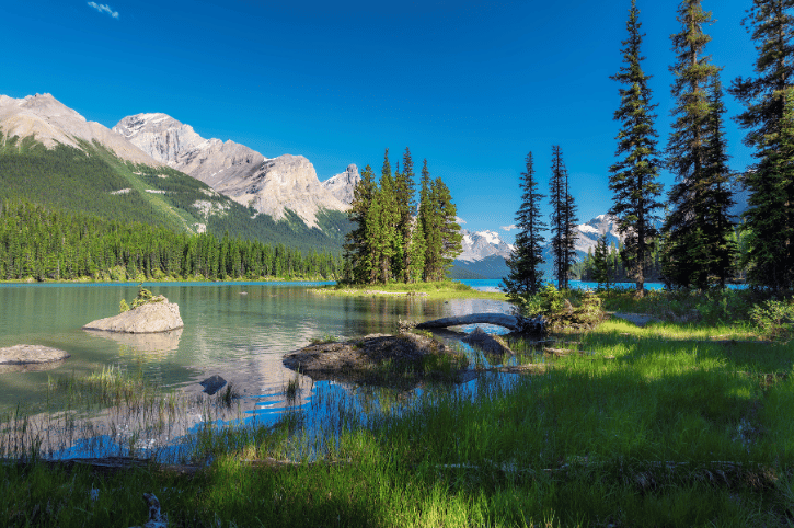 Maligne Lake, Spirit Island, Jasper, Alberta