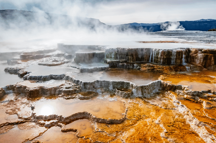 Mammoth Hot Springs, Yellowstone National Park