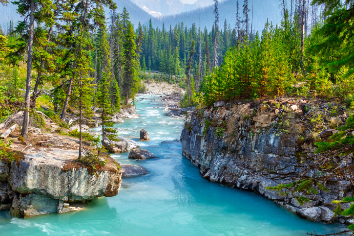 Marble Canyon, Kootenay National Park, British Columbia, Canada