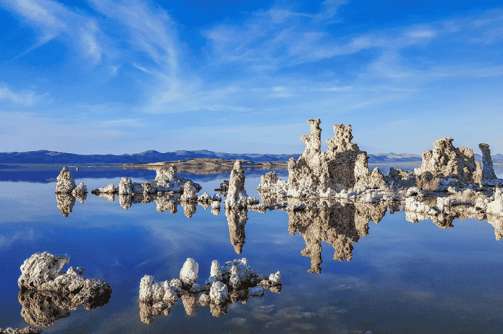 Mono Lake tufas, California