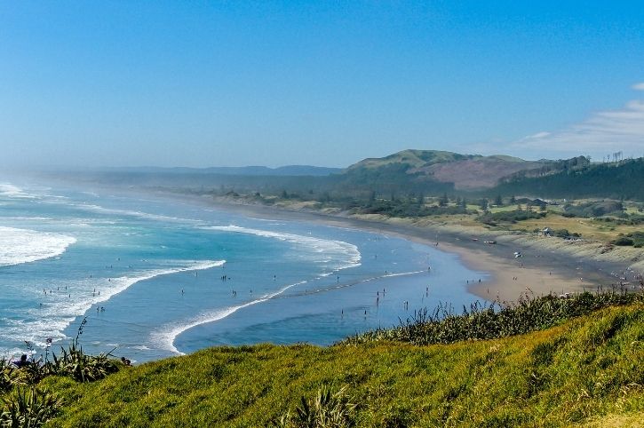 Muriwai Beach, Auckland Region, North Island, New Zealand