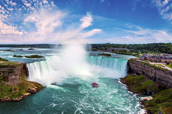 Voyage to the Falls, boat cruise, Niagara Falls, Canada