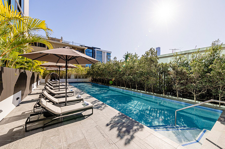 Swimming Pool, Novotel Brisbane South Bank, Queensland, Australia