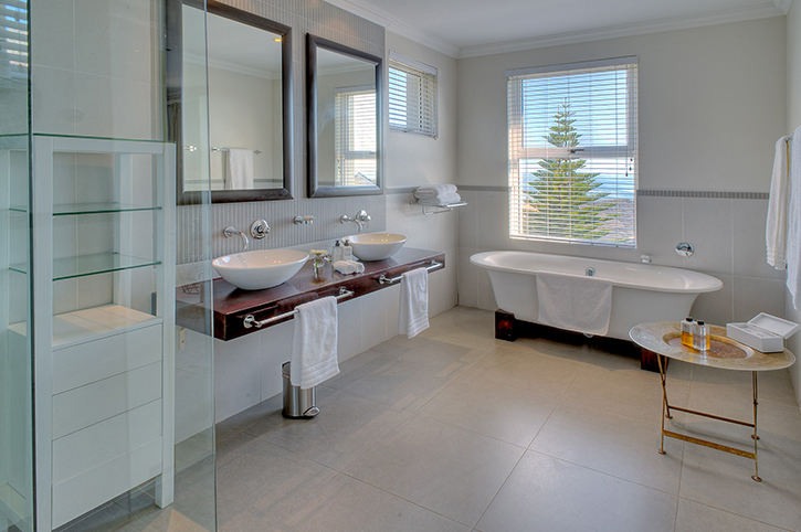 Bathroom, Ocean Suite, Sea Five Boutique Hotel, Camps Bay, Cape Town, South Africa