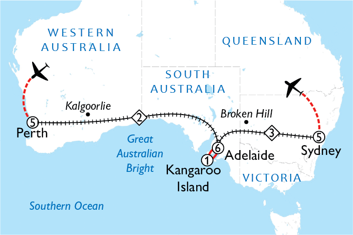 Ocean to Ocean by Rail