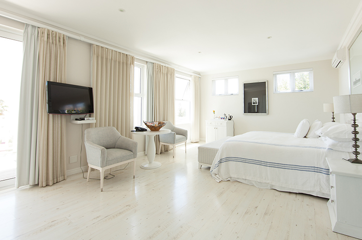 Bedroom, Ocean Suite, Sea Five Boutique Hotel, Camps Bay, Cape Town, South Africa