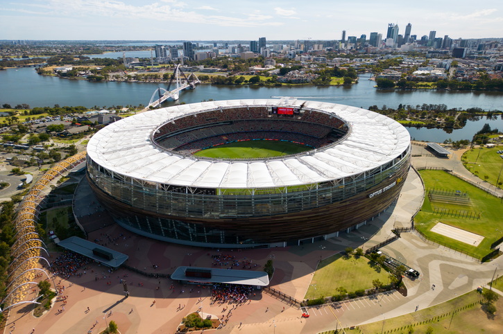 Ashes Optus Stadium Perth Australia