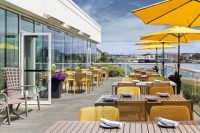 Patio, Inn at Laurel Point, Victoria, Vancouver Island