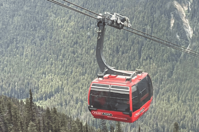 Peak2Peak Gondola, photo by Richard Webb