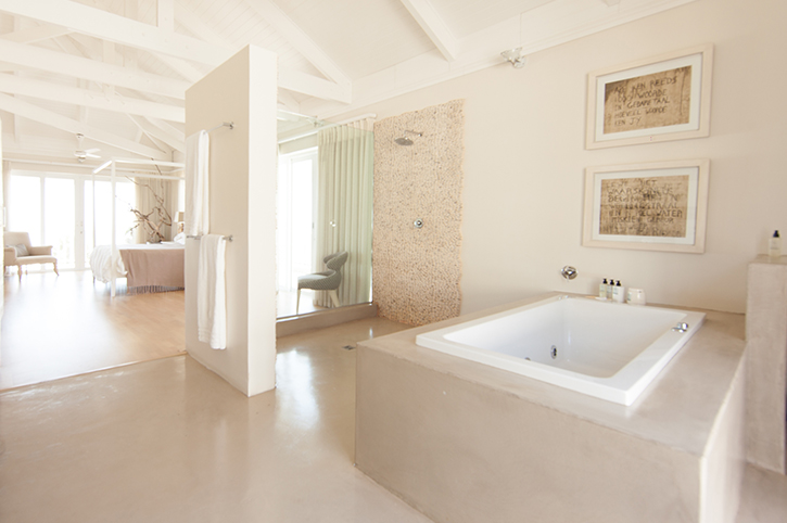 Master bathroom, Penthouse Suite, Sea Five Boutique Hotel, Camps Bay, Cape Town, South Africa