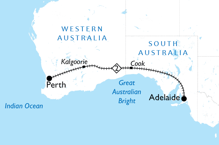 Indian Pacific • Perth to Adelaide