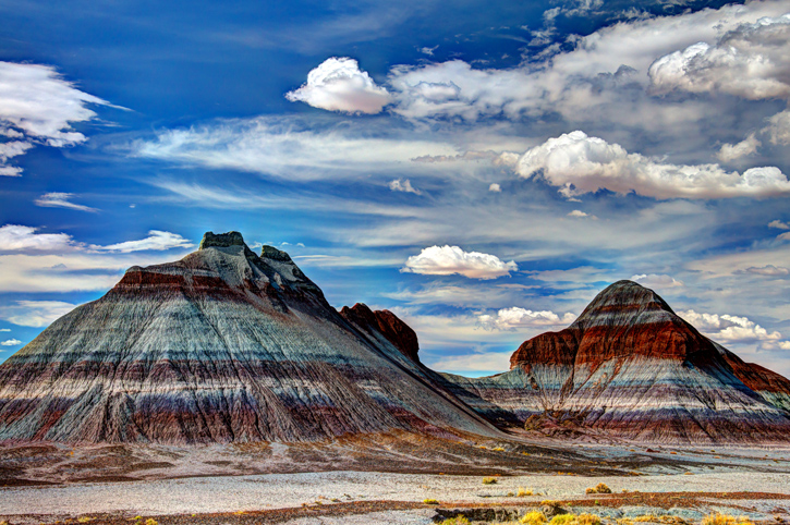 The Tepees at Petrified Forest National Park in Arizona