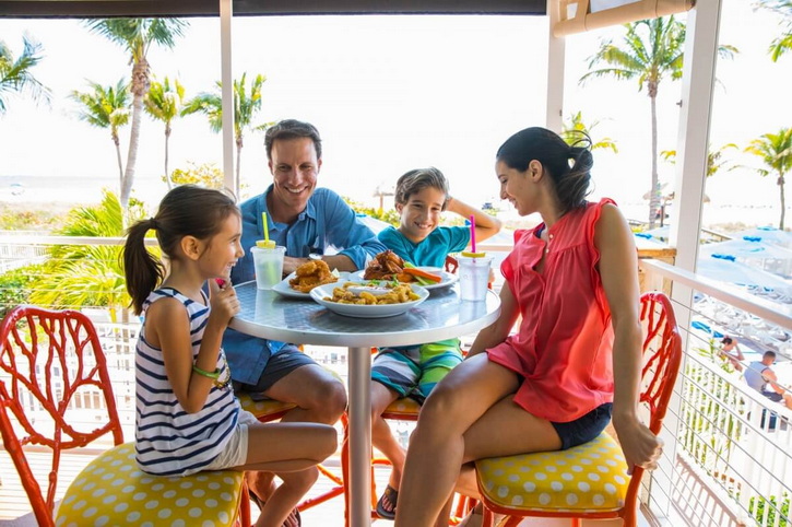 Restaurant, Pink Shell Beach Resort & Marina, Fort Myers Beach, Florida