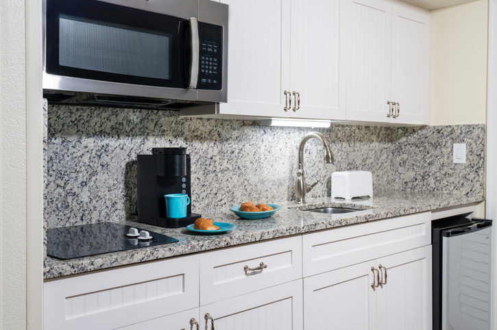 Kitchenette, Sanibel View Studios, Pink Shell Beach Resort & Marina, Fort Myers Beach, Florida