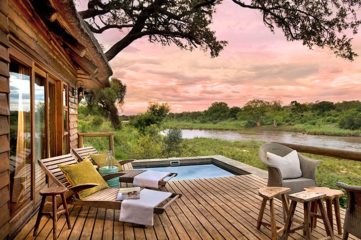 Private deck & plunge pool, Guest Suite, Narina Lodge, Lion Sands, South Africa