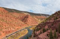 Red Canyon, Rocky Mountaineer