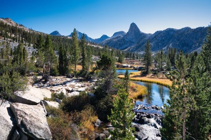 Rae Lakes Loop in the Kings Canyon National Park, California