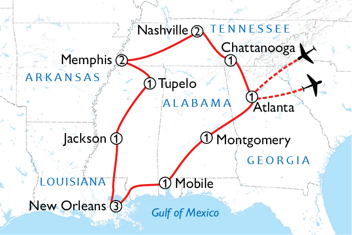 Deep South by Motorhome