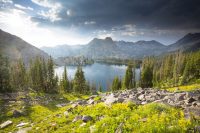 Gilpin Lake, Routt National Forrest, Steamboat Springs, Colorado, USA