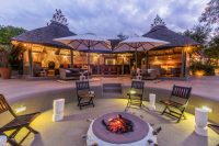 Evening boma, Amakhala Safari Lodge