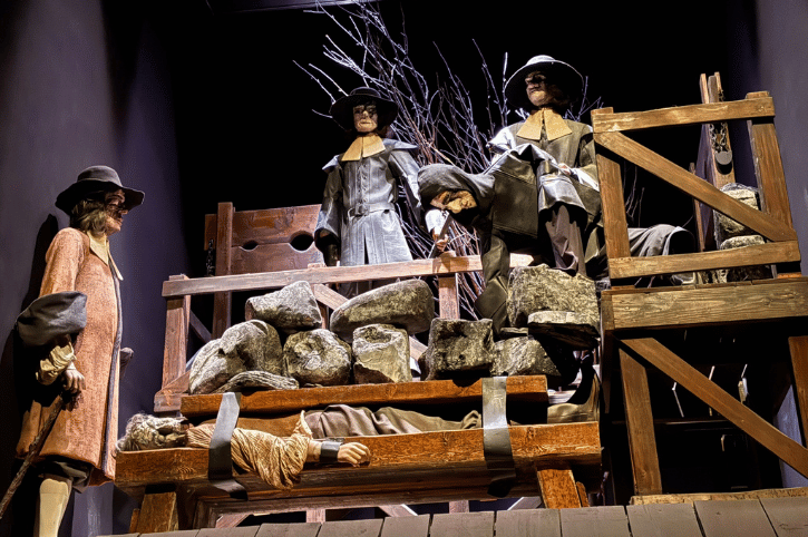 Salem Witch Museum Display