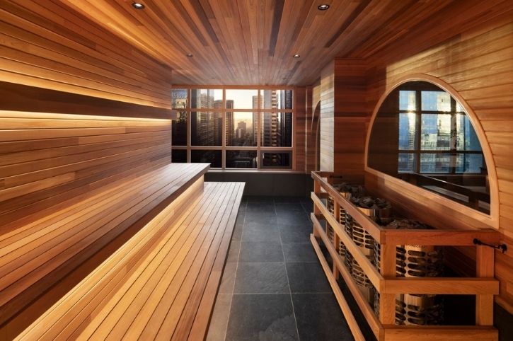 Sauna, Westin Calgary