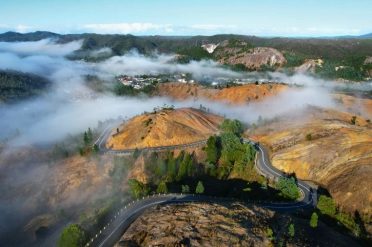 Scenic Roads near Queenstown, Tasmania