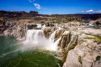Aerial view, Shoshone Falls, Idaho