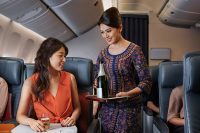 Premium Economy service wiuth SIgnapore Airlines