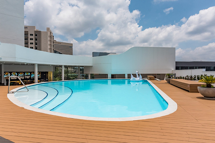 Rooftop Pool, Sky Hotel, Sandton, Johannesburg, SOuth Africa