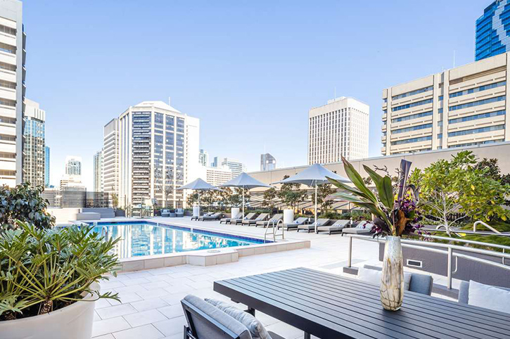 Swimming Pool, Sofitel Brisbane, Queensland, Australia