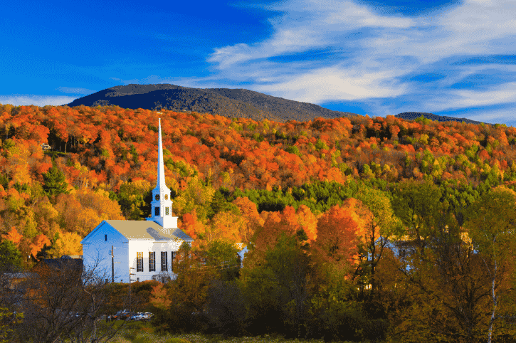 Stowe Community Church, Vermont