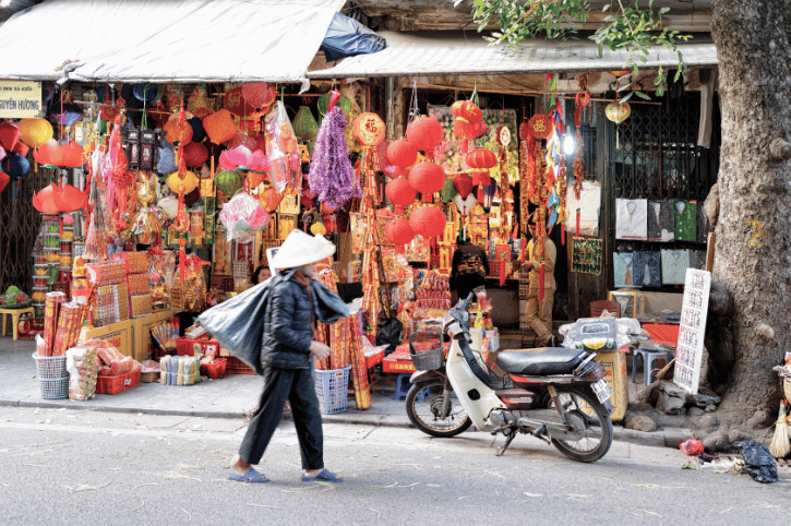 Street Market, Hanoi, Vietnam