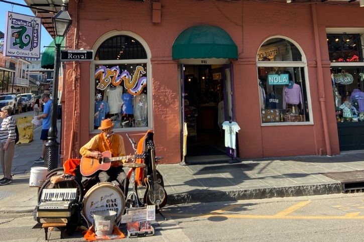 Street Performer, New Orleans French Quarter